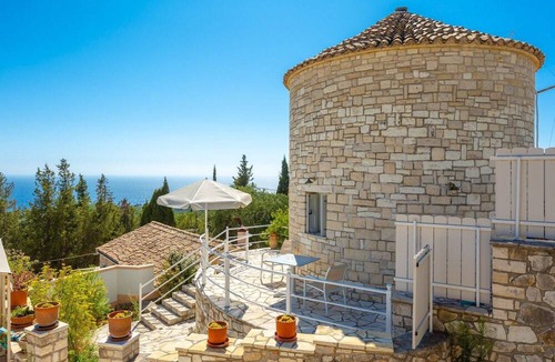 Ieromonachos Villa | Villa Windmill Large Private Pool Sea Views A C Wifi - 2463