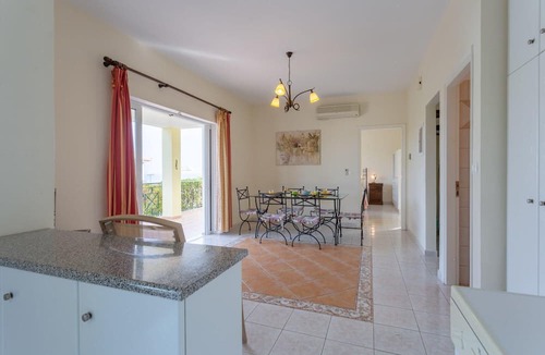 Skala Villa | Skala Villa Yellow Large Private Pool Walk to Beach Sea Views A C Wifi - 2826