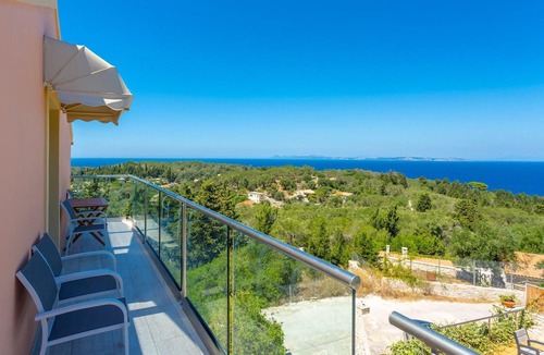Lakka Villa | Villa Stephania Private Pool Walk to Beach Sea Views A C Wifi - 2890