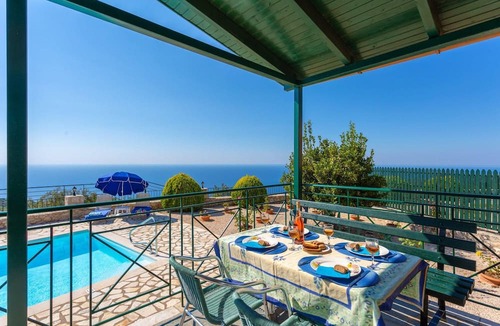 Mesovounia Villa | Villa Vera Large Private Pool Sea Views A C Wifi Eco-friendly - 914