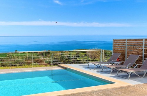 Filaki House | Vista Mare Villa Heated Pool