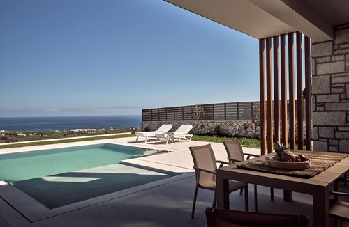 Planos Villa | Julieta Villas, Villa 1 - 3 Bedrooms with Private Pool and Sea Views