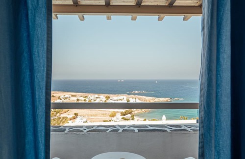 Parasporos Villa | FOS retreat in Paros with pool, stunning sea view, near sandy beaches