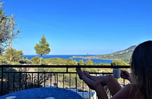 Markopoulo Mesogaias Villa | Panoramic Sea View