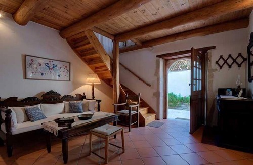Douliana House | Traditional house Filippa with fireplace