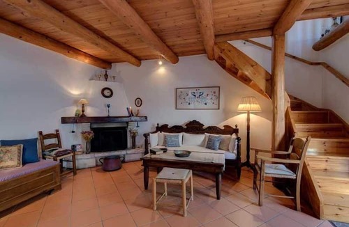 Douliana House | Traditional house Filippa with fireplace