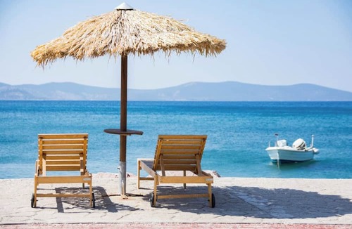 Pigadia Apartment | Apartment 'Ktima Develekou 1' with Sea View, Wi-Fi and Air Conditioning