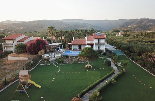 Pigadia Villa | High end villa w/private beach, pool, tennis