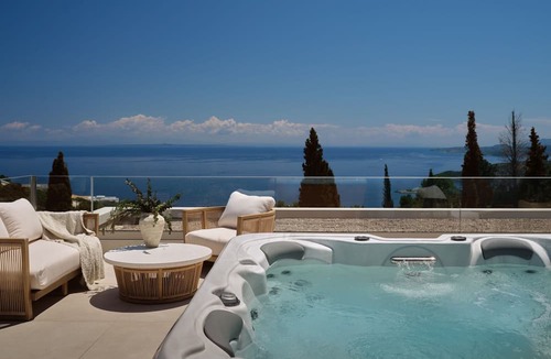 Askos Villa | Doci Kelios Villa with heated pool