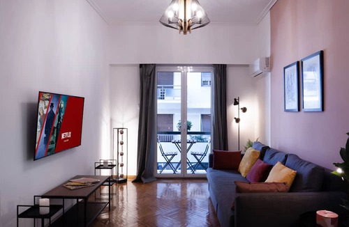Pangrati Apartment | Arrianou 2 - Modern 1BR APT, next to the Goul