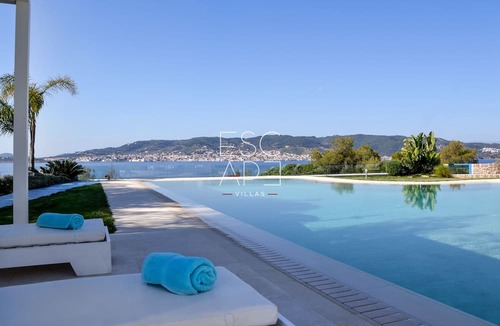 Kosta Villa | Modern minimal villa , walking distance to the beach,amazing sea view