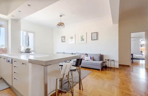 Plaka Apartment | 3 bdrm Luxury Apt in Athens Incredible Acropolis View