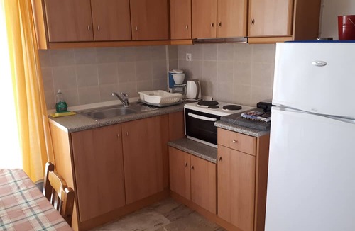 Paralia Vergas Apartment | Katerina Apartments ,(1) One-Bedroom Apartment with Balcony