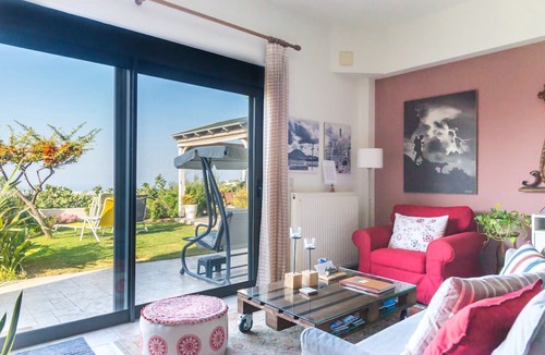 Marathitis Apartment | Muses: Panoramic View, Minutes from Knossos Minoan Palace
