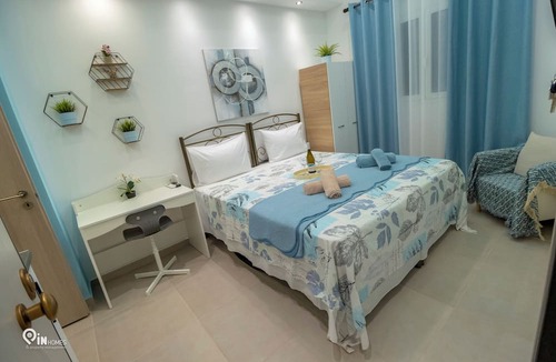 Aigaleo Apartment | The Aqua - Stylish & Comfy Studio in Egaleo/Athens