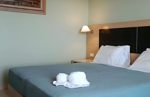 Asklipiio Apartment | Room '12 Double Garden View' with garden view and private balcony