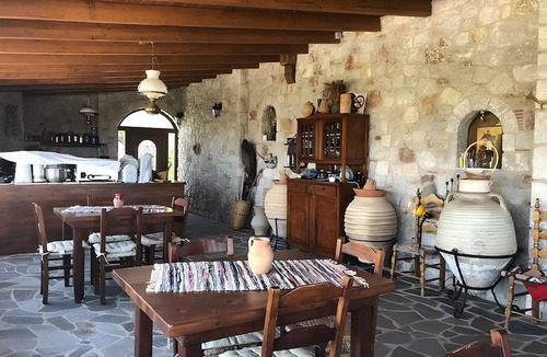 Asklipiio Apartment | Room '7 Double with Sea View' with sea view and private balcony
