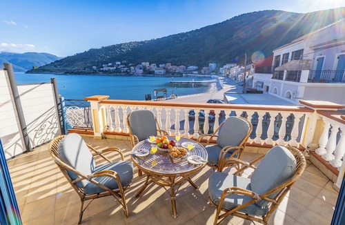 Agia Efimia Apartment | VERANDA MARE-Spacious Apartment Sea View Gem in Agia Efimia. 1' Walk to Beach!