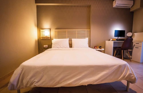 Thessaloniki Apartment | Modern Apt 1 + Parking (Pay), 100m from Metro