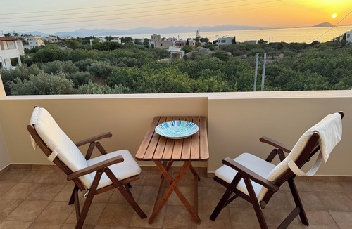 Aegina Town Villa | Sea front retreat! 360 views, top floor, luxurious spaces, unique BBQ area.