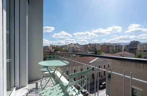 Kerameikos Apartment | Suite Studio | Near Metro | Amazing City View