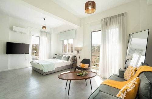 Kerameikos Apartment | Suite Studio | Near Metro | Amazing City View