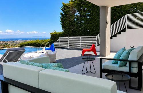 Kallitechnoupoli Villa | Luxury Aegean Villa - Sea View & Private Pool