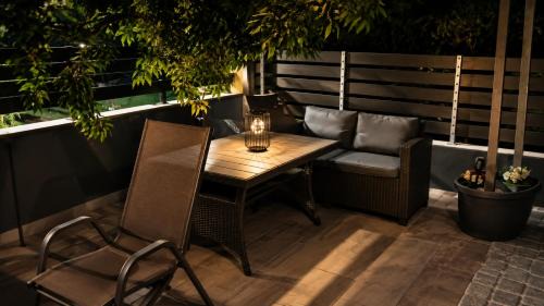 Panagiouda House | Black & Wood Residence Lesvos