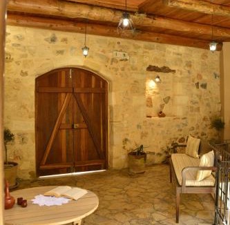 Armenoi House | Roukouneli Traditional Stone House - Terrace & BBQ