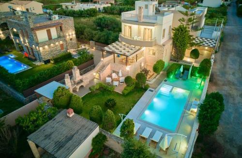 Kato Gouves Villa | Angel's Villa with eco pool