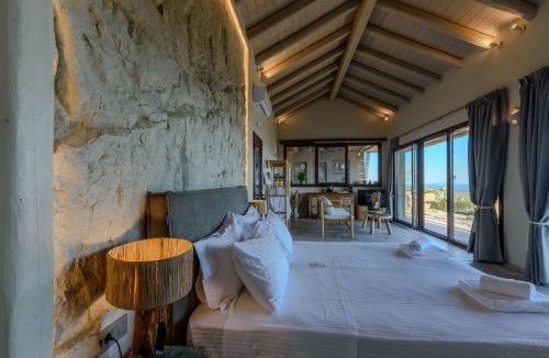 Linia Villa | AER Brand New Romantic Villa for Two with Private Pool Full Sea View
