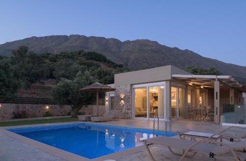 Triopetra Villa | Villa Michael Triopetra Private Villa, Private Swimming Pool, Garden, Panoramic Sunset