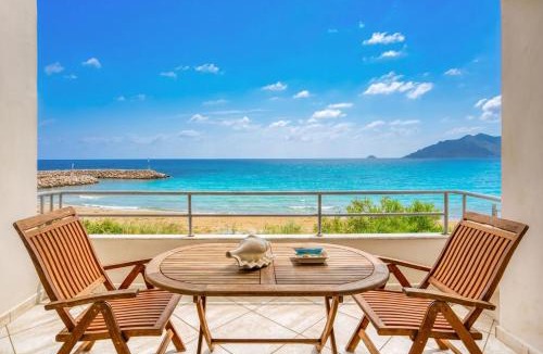 Mastichochoria Apartment | Komi Shoreline Blue Window