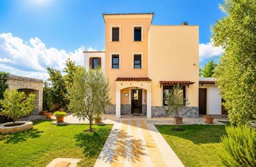 Kefalas Villa | Ekklisies Tria Large Private Pool AC WiFi