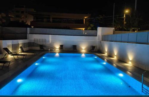 Voula House | Voula Pool & Sea View & Beach home B1