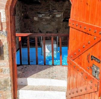 Mavrikiano House | Elounda Monastiri Cretan sea view house with pool