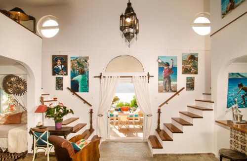 Massouri Villa | Seafront Casa Azul Villa - Getaway in Kalymnos