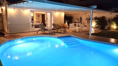 Palaia Fokaia Villa | Holiday villa SUNJOY close to the beach