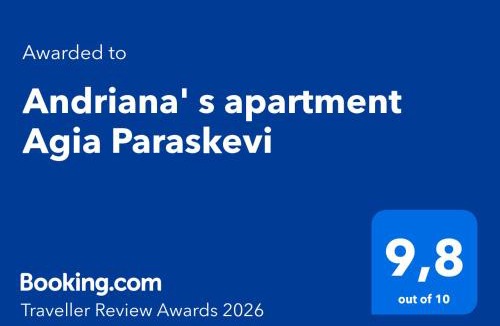Agia Paraskevi Apartment | Andriana' s apartment Agia Paraskevi