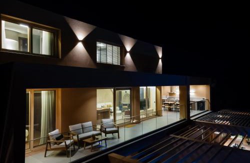 Elia Villa | Euphoria Villa, 9 bdrs with private pools, beachfront