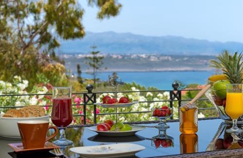Livadi Villa | Luxury Seaside Villa Plumeria ,50m to Sandy Beach, Chania