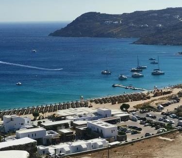 Elia Villa | Villa Viktoria in Elia beach, Mykonos