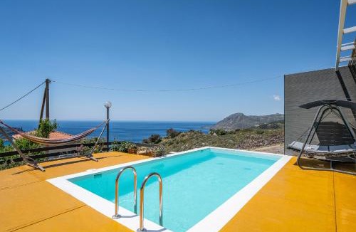 Mirthios Villa | Seaview Villa Mirthios Panorama with Private Swimming Pool and BBQ!