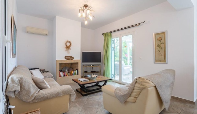 Villa Alexandra Large Private Pool Walk to Beach Sea Views A C Wifi Car Not Required Eco-frie - 1649 in Kefalonia