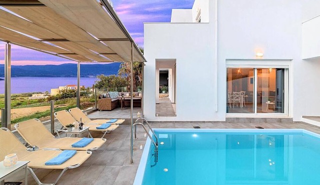 Cretan Sunset Villa Heated Pool