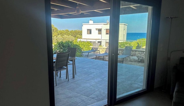 Villa Solmar is a luxurious sea view villa located on the south coast of Rhodes in Gennadi