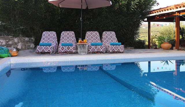 Mediterranean eco-friendly Villa with private pool close to the sea and beaches in Roumeli