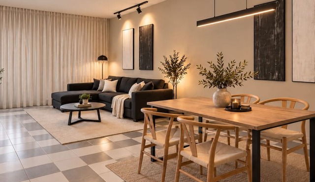 Luesh ΙΙ · Large 2BR Apt | Walk to Beach and Center in Agios Nikolaos