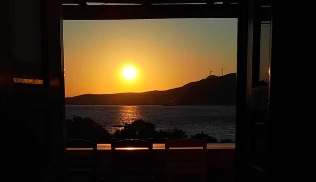 Seafront Villa with 5000 sqm Garden & Pool on the Greek Island of Leros in Leros