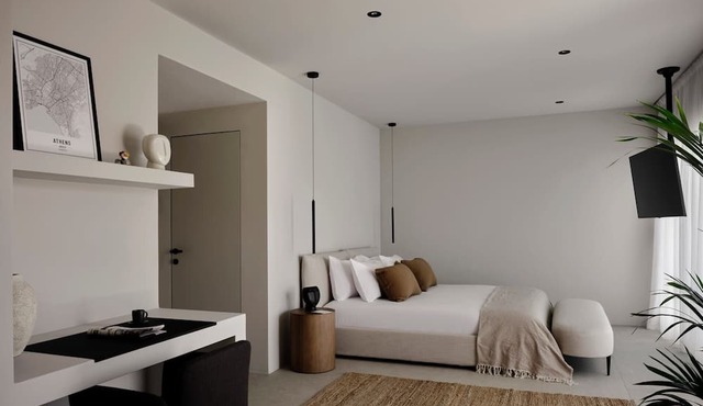 Alluring Athens Suite | Artemis Suite | 1 Bedroom | Private Furnished Balcony | Prime Location | Chalandri in Athens